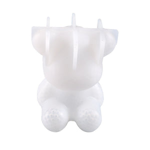 3D Little Bear Cartoon Silicone Mold