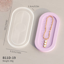 Load image into Gallery viewer, Oval Tray Silicone Mold
