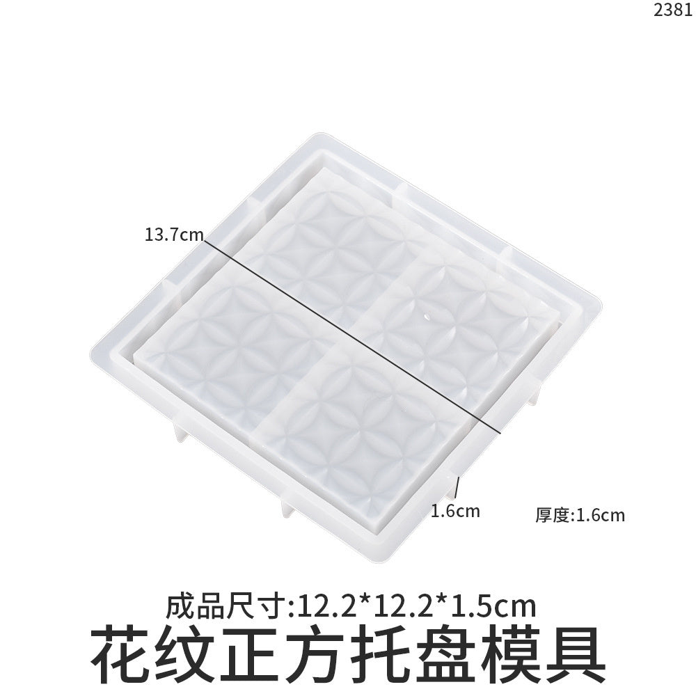 Square Circular Rectangular Hexagonal Tray Mold