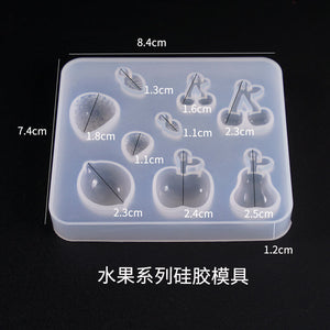 Diamond Gem Fruit Series Pendant Mold