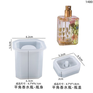 Small Cut Face Perfume Spray Bottle Silicone Mold