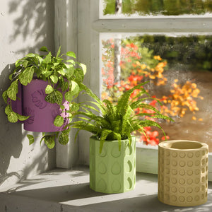 Multiple Wall Mounted Succulent Vases Silicone Mold