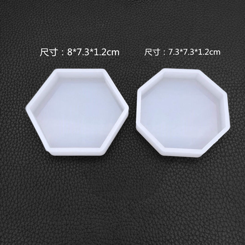 Hexagonal Octagonal Coaster Mold