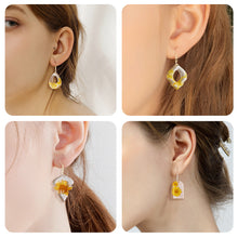 Load image into Gallery viewer, Irregular Shield U-shaped Flower Leaf Earrings Mold
