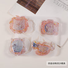 Load image into Gallery viewer, Candy Animal Quicksand Pendant Silicone Mold

