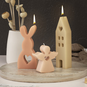 Love Angel House Rabbit Mold