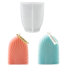 Load image into Gallery viewer, Fan-shaped Shell Candle Mold
