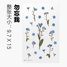 Load image into Gallery viewer, Dried Flower Stickers Material
