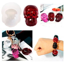 Load image into Gallery viewer, Skull Keychain Pendant Mold
