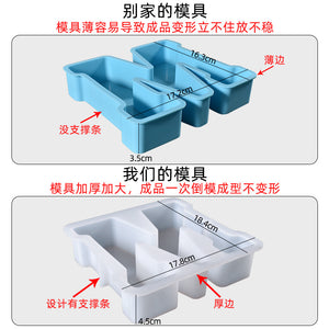 26 Large Letter Silicone Mold
