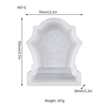 Load image into Gallery viewer, Halloween Tombstone Mold
