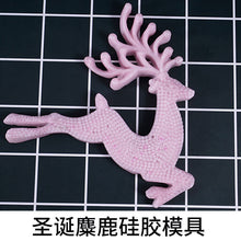 Load image into Gallery viewer, Christmas Elk Little Bear Deer Horn Mold
