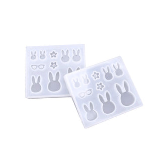 Rabbit Cat Pendant Molds