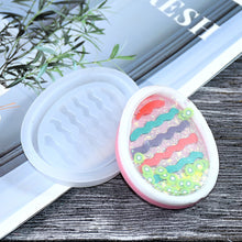 Load image into Gallery viewer, Cartoon Easter Egg Rabbit Hanging Silicone Mold
