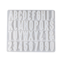 Load image into Gallery viewer, Digital Alphabet 26 English Plaque Letter Mold
