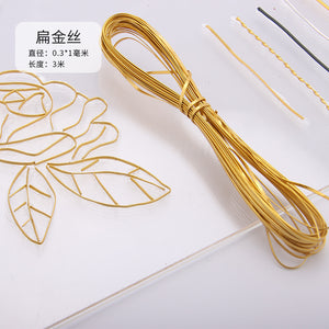 Pinching Silk Thread Tool Material