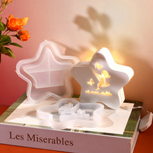 Load image into Gallery viewer, Luminous Hollow Star Storage Box Silicone Mold
