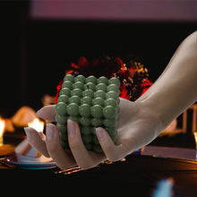 Load image into Gallery viewer, Rectangular Square Bead Ball Candle Mold

