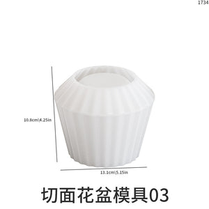 Cut Shape Flower Pot Mold