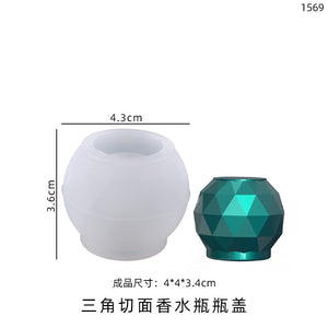 Small Cut Face Perfume Spray Bottle Silicone Mold