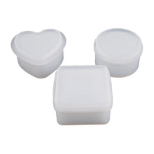 Load image into Gallery viewer, Peach Heart Round Square Storage Box Mold
