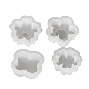 Flower Candle Ornament Silicone Mold