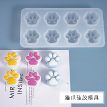 Load image into Gallery viewer, Cat Claw Cute Matte Silicone Mold
