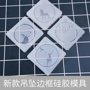 Pendant Frame Silicone Mold