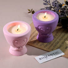 Load image into Gallery viewer, Butterfly Knot Face Candle Holder Mold

