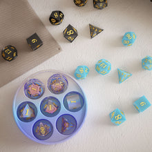 Load image into Gallery viewer, Multi Sided Dice Set and Storage Box Mold
