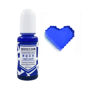 24 Transparent Resin Pigment