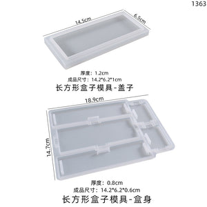 Assembly Rectangular Storage Box Mold