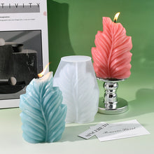Load image into Gallery viewer, Leaf Ornament Candle Silicone Mold
