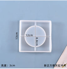 Load image into Gallery viewer, Square Ashtray Sillicone Mold

