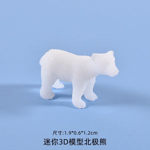 Mini 3D Animal Model Mold