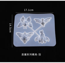 Load image into Gallery viewer, Devil&#39;s Eye Pendant Silicone Mold
