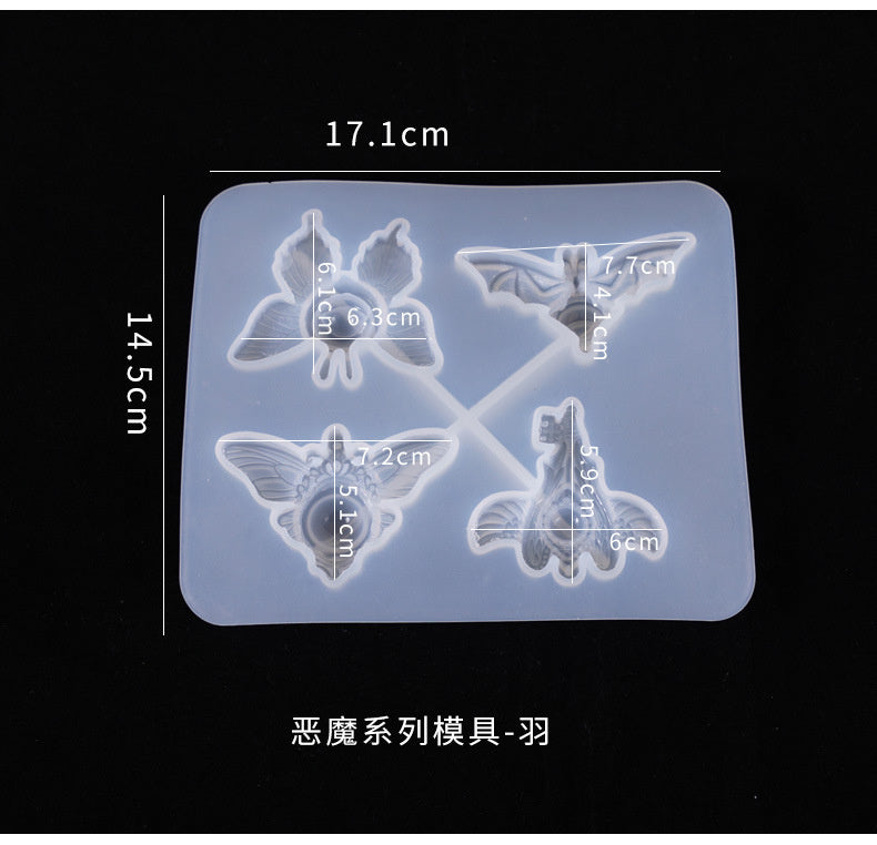 Devil's Eye Pendant Silicone Mold
