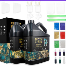 Load image into Gallery viewer, 2 Gallon 1:1 Crystal Epoxy Resin Glue
