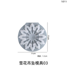 Load image into Gallery viewer, Snowflake Pendant Mold

