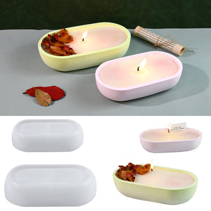 Boat Candle Holder Silicone Mold