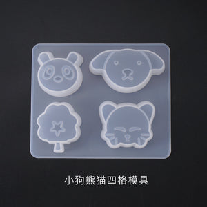 Dog Panda Decoration Silicone Mold