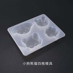 Dog Panda Decoration Silicone Mold