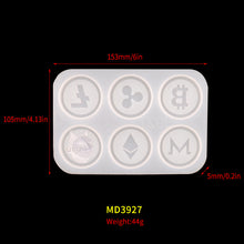 Load image into Gallery viewer, Bitcoin Silicone Mold
