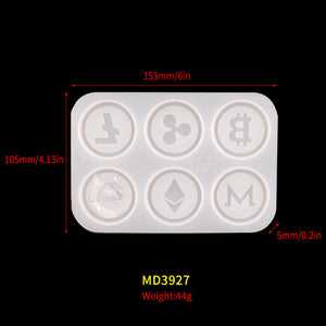 Bitcoin Silicone Mold