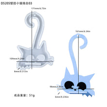 Load image into Gallery viewer, Three Kittens Wall Decoration Candle Holder Mold

