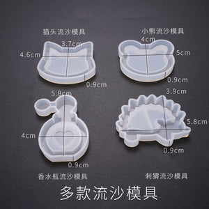 Multi-shaped Quicksand Pendant Mold