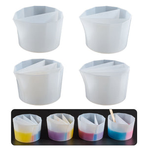 Silicone Color Separation Cup