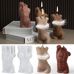 Human Female Candle Mold