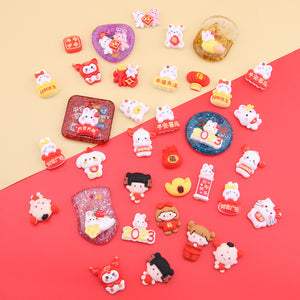 Blessing Resin Rabbit Year Accessories