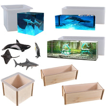 Load image into Gallery viewer, Rectangle Placed Table Ocean Souvenir Mold
